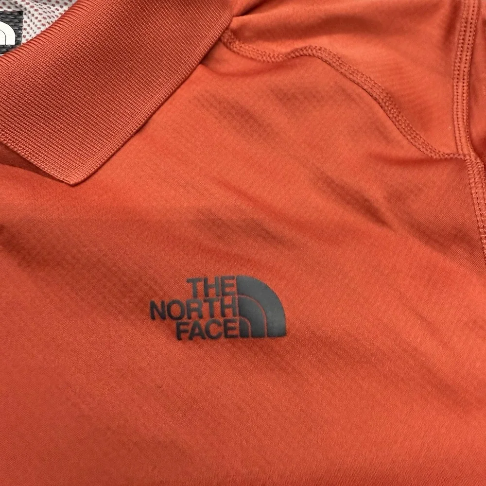 The North Face Flashdry Short Sleeve Polo Shirt (Men's XL) Red Read